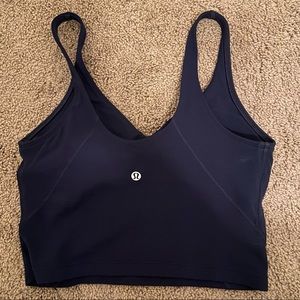 Navy Blue Lululemon align tank. Size 8.